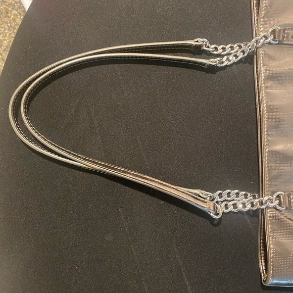 {Michael Kors} Rose Gold Mirror Jet Set Tote - Picture 6 of 7